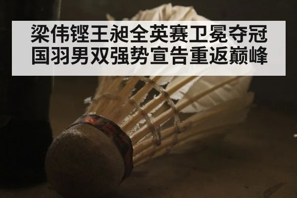 梁伟铿王昶全英赛卫冕夺冠 国羽男双强势宣告重返巅峰